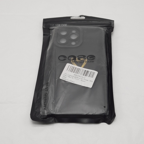 iPhone 14 ProMax Case Black LSL Compatible 6.7" Silicone Jelly - Picture 7 of 11